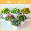 High Quality Artificial Flowers With Pot Adds Natural Charm To Any Space
