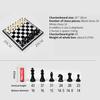 Portable Special Magnetic Chess Backgammon Checkers Set Big Board Draughts Entertainment Christmas Travel Games Aldult Kids Gift
