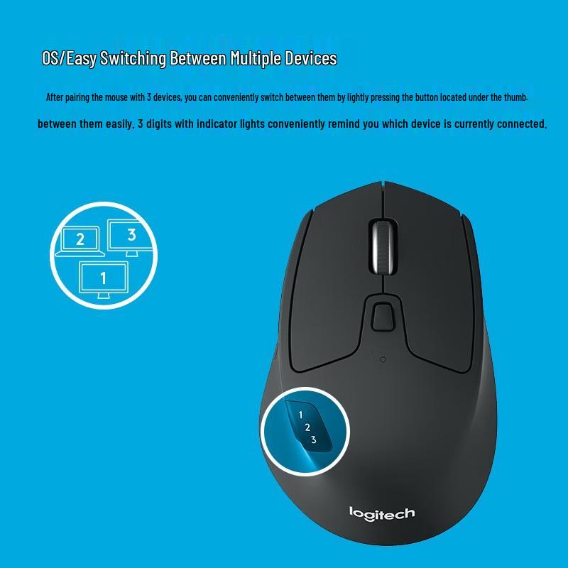 Logitech M720 Dual-Mode Wireless Mouse