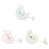 Hanging Infant Soothing Toy Washable Cotton Mobile Rattle for Crib Stroller and Car Seat