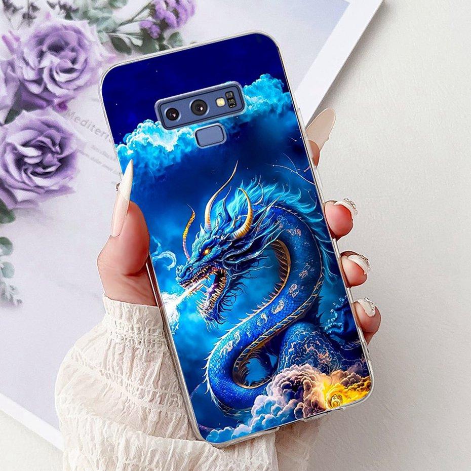 Fashion Painting Case For Samsung Galaxy Note9 Soft Silicone Phone Cases For Samsung Note 9 SM-N960F Covers Bumpers