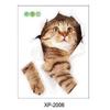 Various Cute Kitten Animal Cartoon Cat Wall Sticker 3D Vivid Baby Kid Room Bathroom Decors  Toilet Sticker