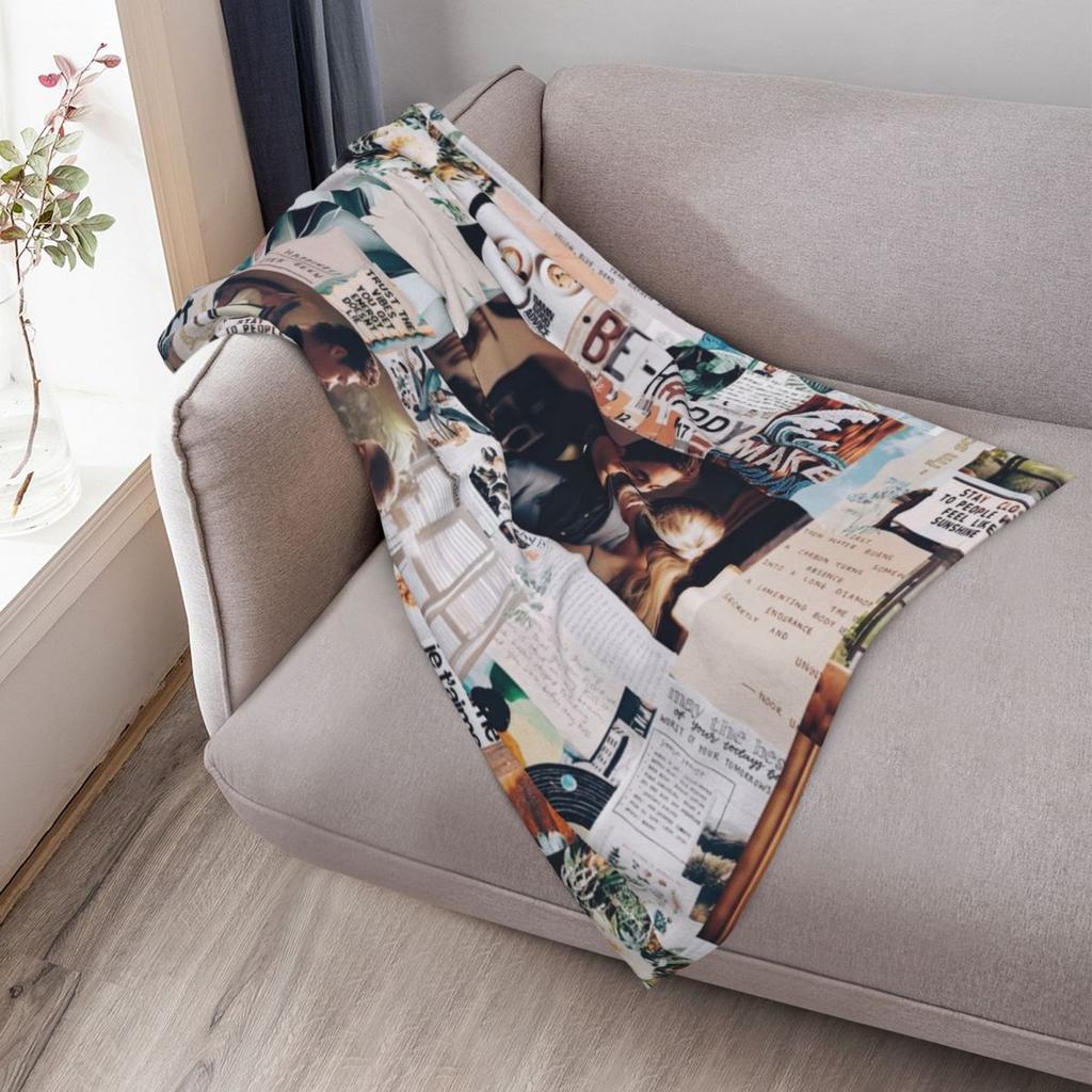 After Forever Throw Blanket Polar Picnic Fashion Sofas Shaggy Luxury Brand Bed Blankets
