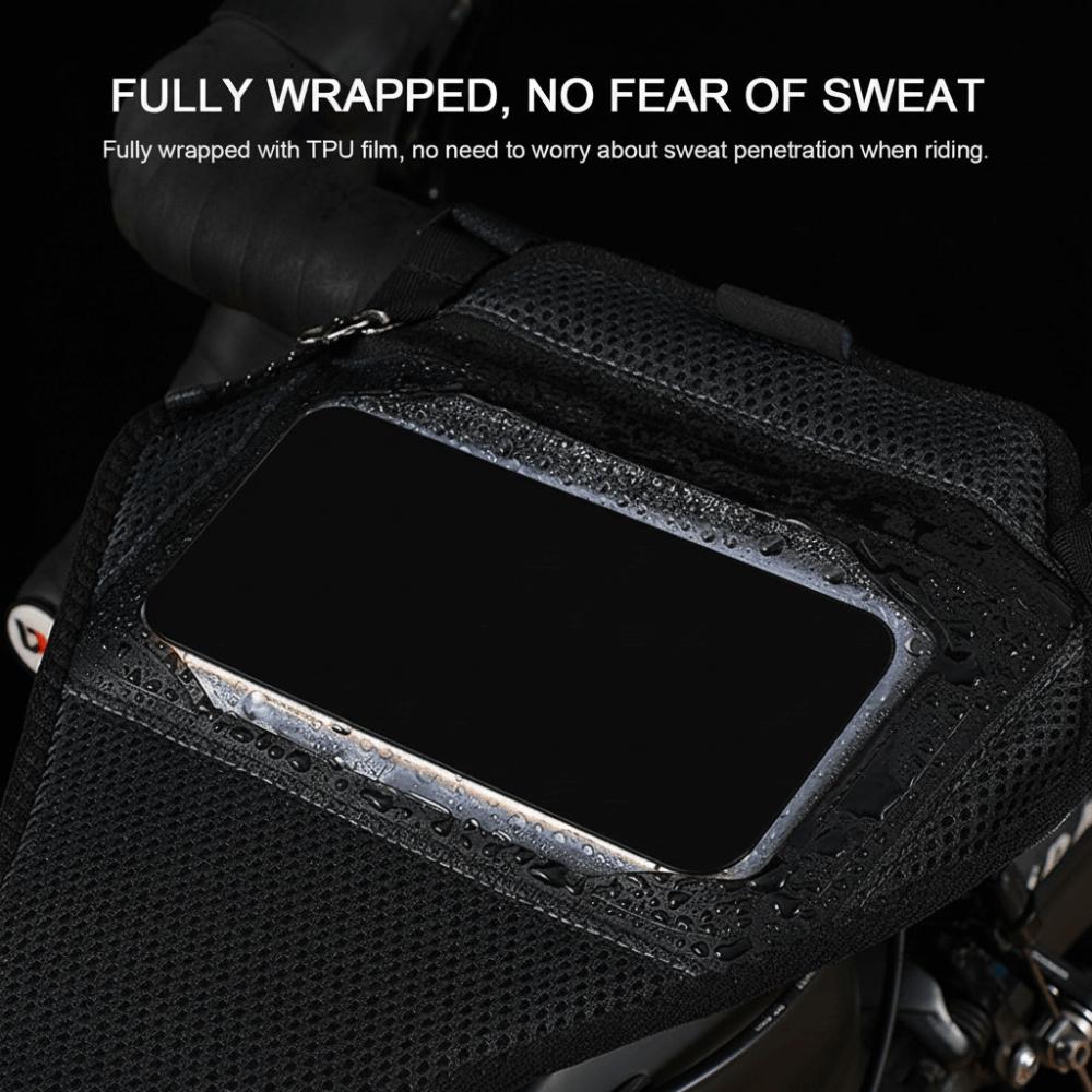 With Phone Pouch Bike Sweat Guard Sweat Absorb Cycling Sweat Net  Mountain Road Bike