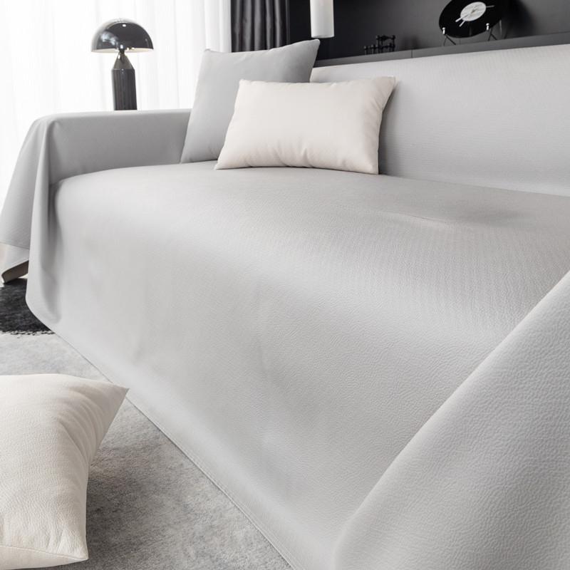 

Водонепроницаемый чехол для дивана, предотвращающий утечку мочи, ткань из искусственной кожи, универсальный современный современный чехол для четырех сезонов 205*340