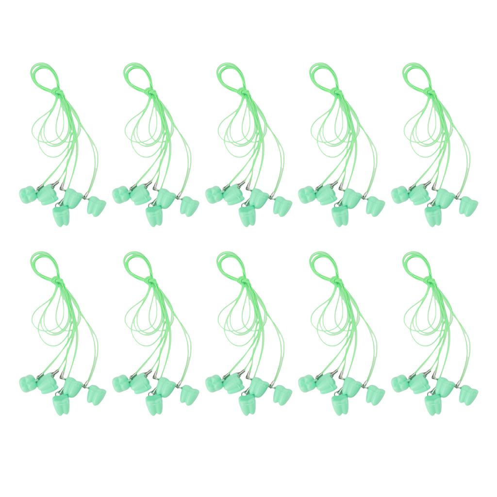 50 Pcs Tooth Saver Necklaces Portable Lost Teeth Saver Necklace Storage Cases for Kids