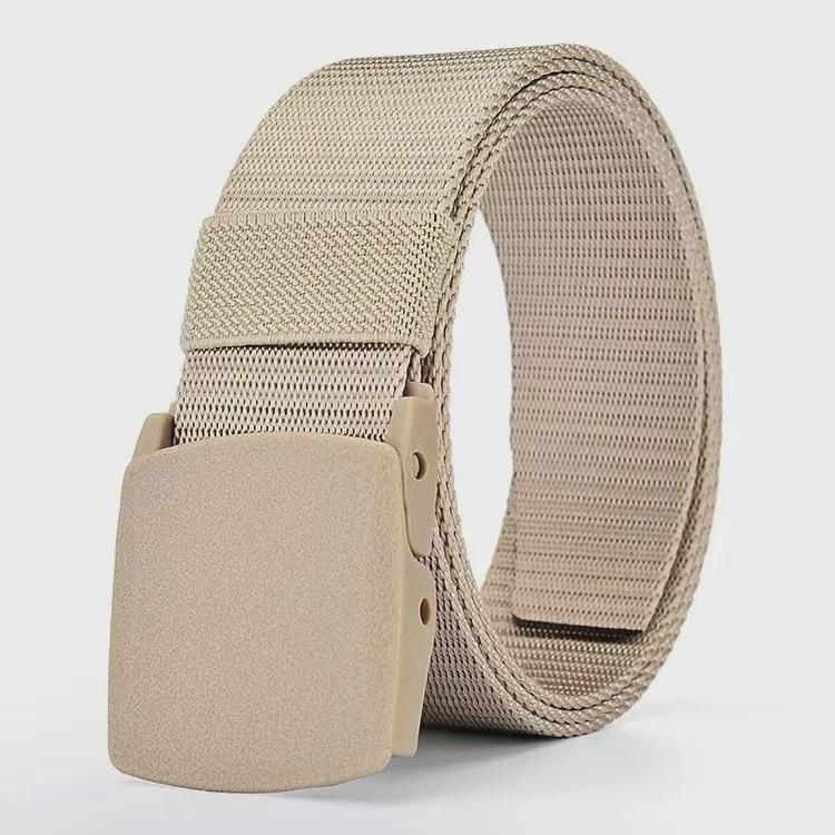 Unisex Durable Nylon Tactical Belts with Snaps – Versatile for Students