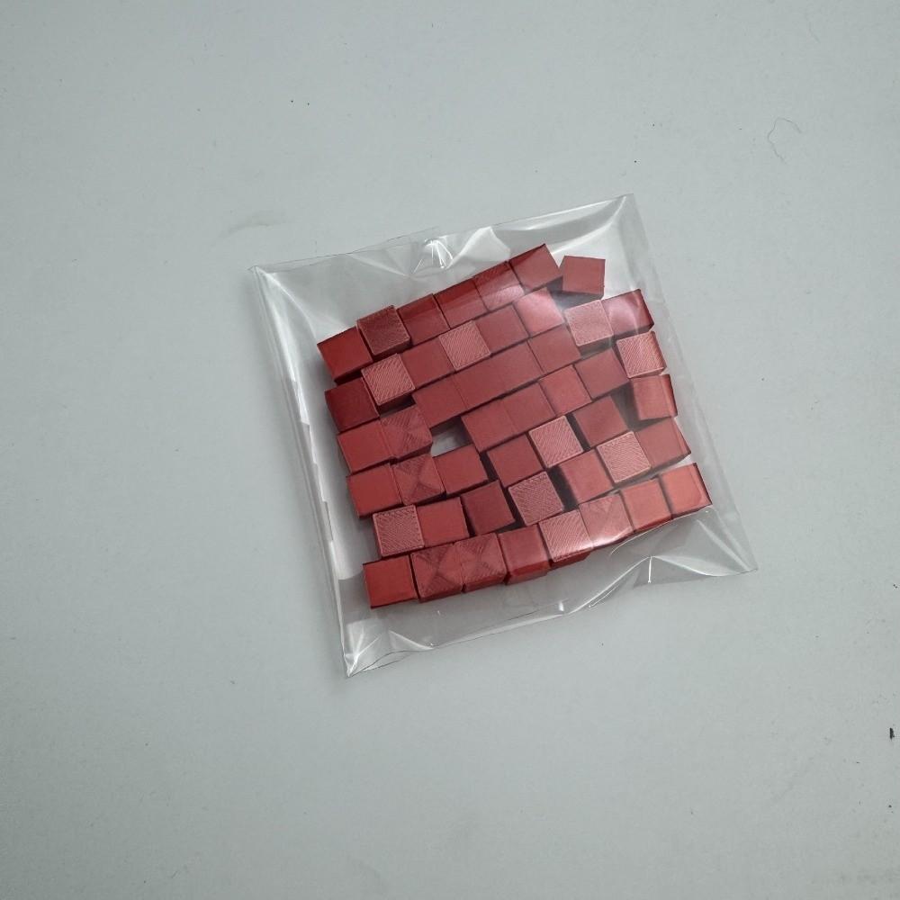 Tapping Bean PLA Knock Bean PLA Material Pixel Blocks DIY Craft Kits Creative Play
