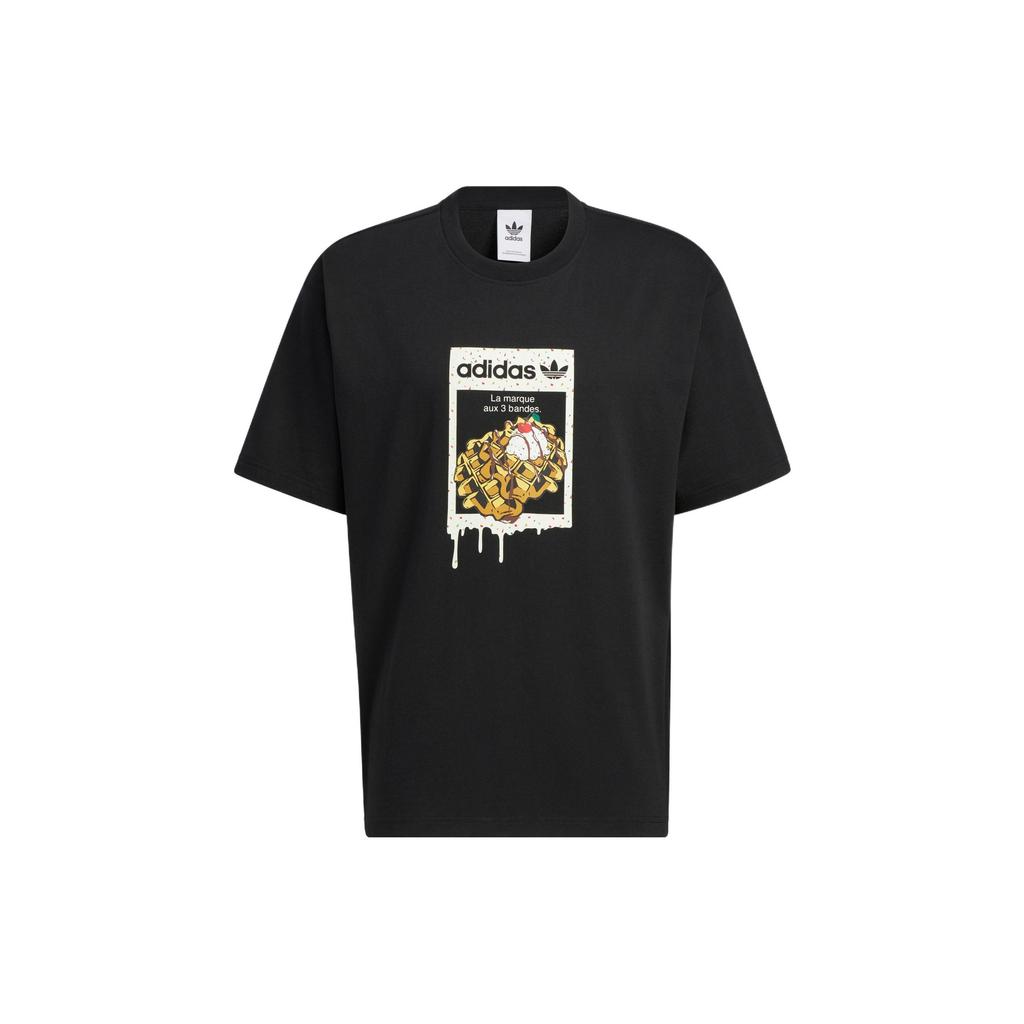 adidas Originals Graphics Pop Art Short-Sleeve Tee Black Unisex HZ5350