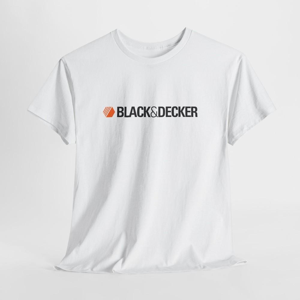 Black and Decker T-Shirt – Unisex Workwear Cotton Tee for Men Women or Tool Fans