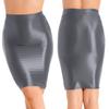 Womens Glossy High Waist Pencil Skirt Stretchy Casual Solid Color Bodycon Skirts