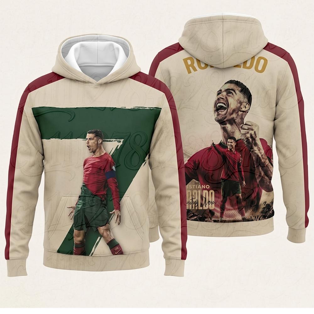 Fotbalová hvězda 7 Mikina s dlouhým rukávem Rodinné Streetwear Hip Hop Mikina Zimní Geometrická Bloková Mikina Ležérní Sportovní Topy