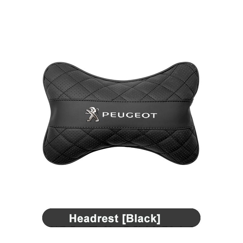 Peugeot Auto-Emblem Kopfstütze Sitz Nackenkissen Für Peugeot 208 3008 308 2008 207 107 508 607 106 406 407 307 206 301 408 5008 4008