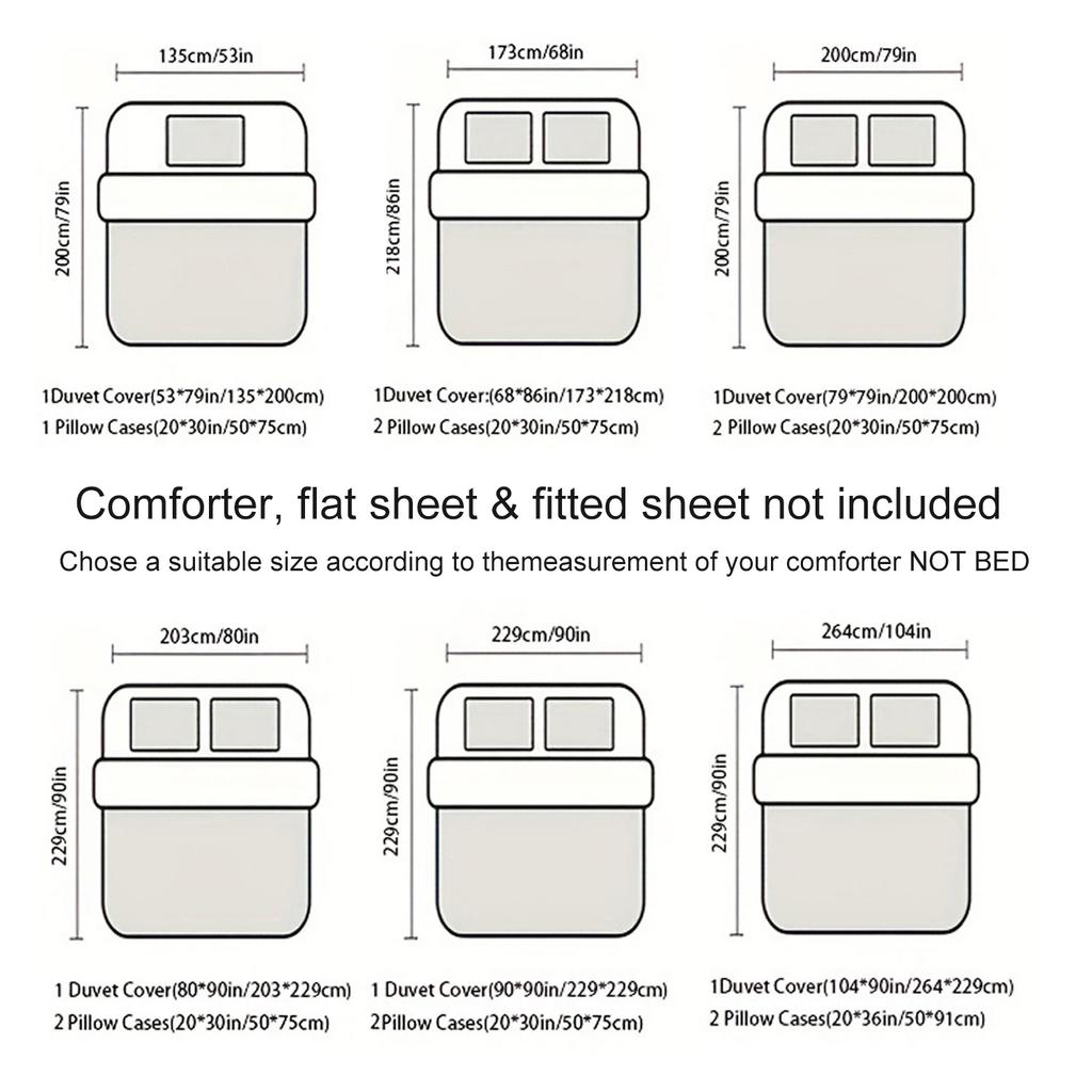 Animal Theme Down Wolf and Beauty Pattern Printed Duvet Cover Set - Comfortable and Breathable Beauty Theme Printed Bedding Set