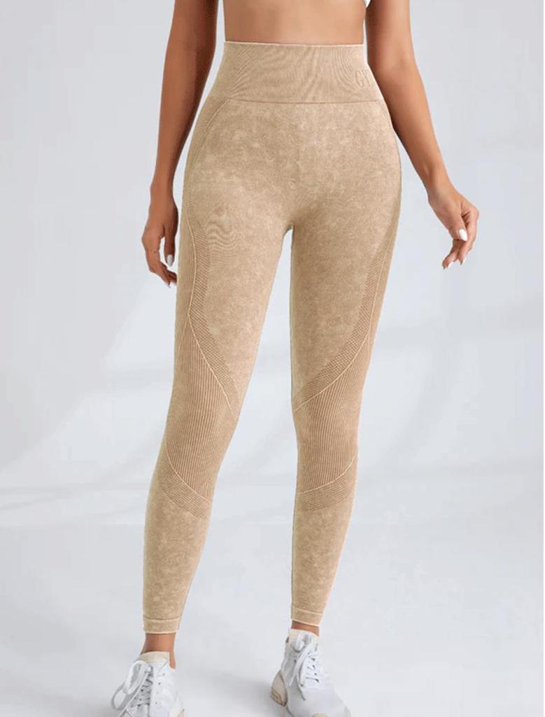Seamless Butt-Lifting High-Waisted Yoga & Cycling Pants