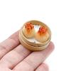 Detailed Miniature Steamer Buns Dumplings Set 1/12 Scale Doll House Realistic Kitchen Restaurant Scene Display Decors