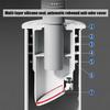 Sewer Seal Stopper Shower Drainer Kitchen Drain Filter Silicone Drains Sewer Pipe Sealing Ring Water Plug Floor Drain Anti Odor
