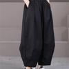 Cotton Thin Women's Pants Plus Size High-end Wide-leg Harem Lantern Pants Women's Summer Pants
