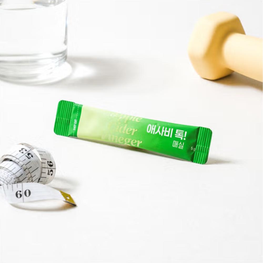 Asabi(ACV, Apple Cider Vinegar) Tok Plum + Omija(Korean Schisandra) 5 G X 20 Sticks