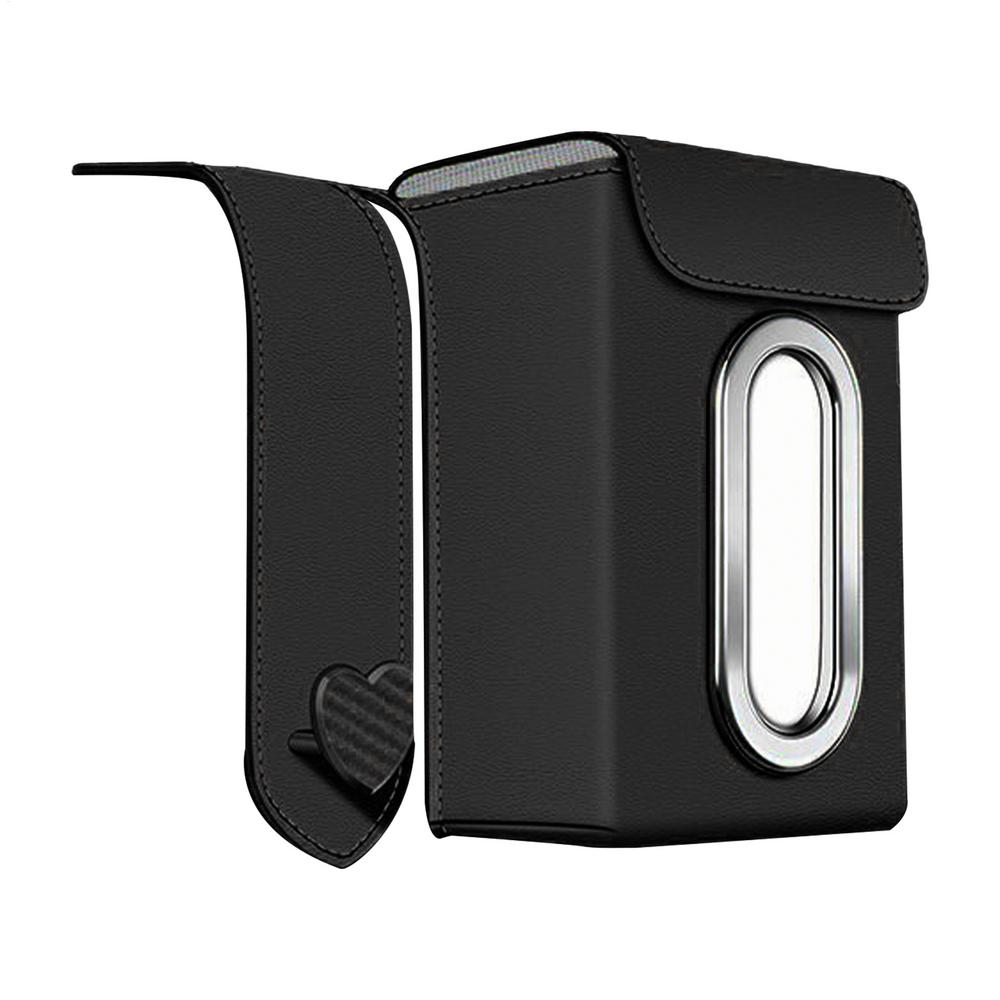 Car Tissue Holder Facial Paper Organizer with 2 Hooks Tissue Box Holder for Car for Backseat Headrest Travel Road Trip Interior