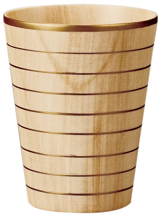 

Yamanaka Lacquerware Moist Cup ST Natural Gold Wire Large FB9-8