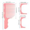 Barber Hair Fade Combs Diy Hair Cutting Tool Hairstyle Comb Flat Top Hair Cutting Comb Scissor Clippers Over Comb Gifts