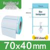 100x100x150 Durable Thermal Waybill & Barcode Label Paper