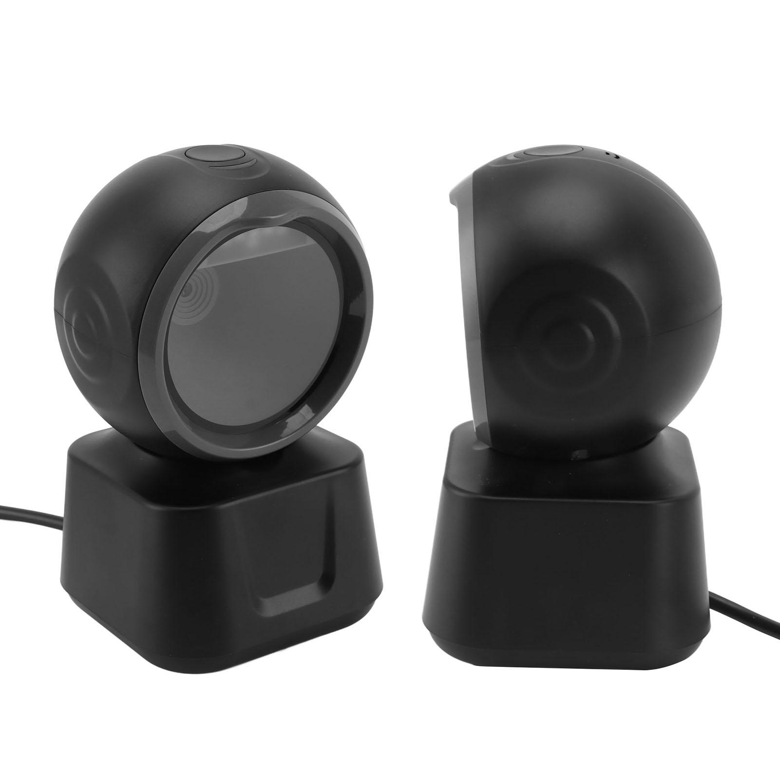 

Настольный сканер штрих-кодов 1D 2D QR всенаправленный Hands Free автоматическое распознавание изображений USB для розничной торговли