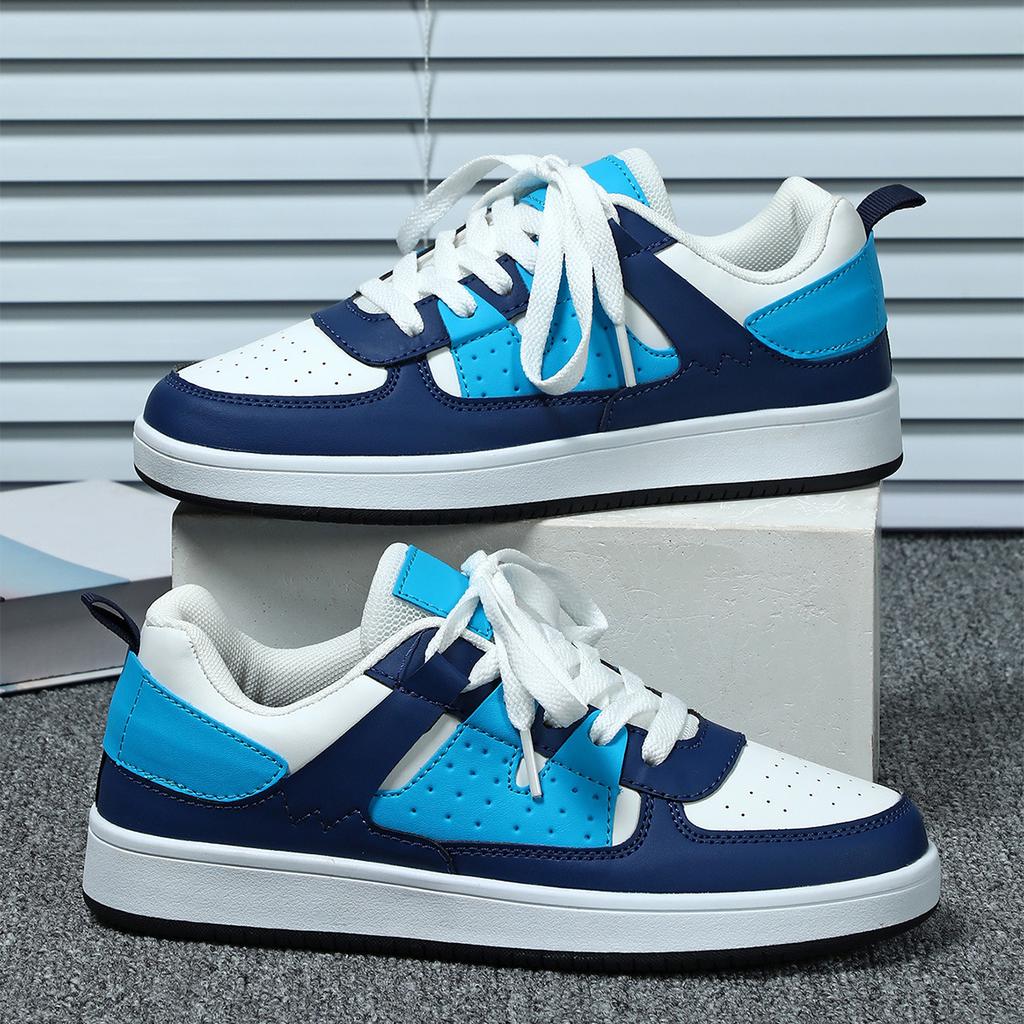 Women Chunky Shoes Trendy Platform Shoes Classic Board Shoes Men PU Leather Casual Sneakers for Outdoor Walking Traveling Jogging