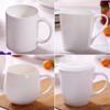 Jingdezhen Bone China Pure White Ceramic Mug, 400ML