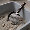 Double Sifting Pet Waste Shovel Stainless Steel Waste Removal Sifting Tool  Cleaning Tool