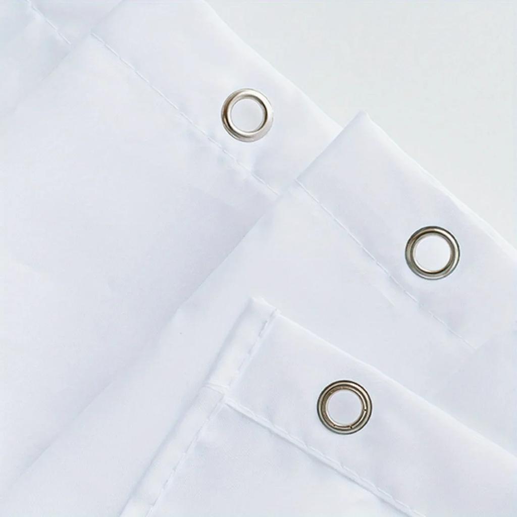 1p Shower Curtain Cartoon Mushroom Flora Printed Starlight Milu Deer Print Toilet Mat Durable Waterproof for Home Bathroom Decor