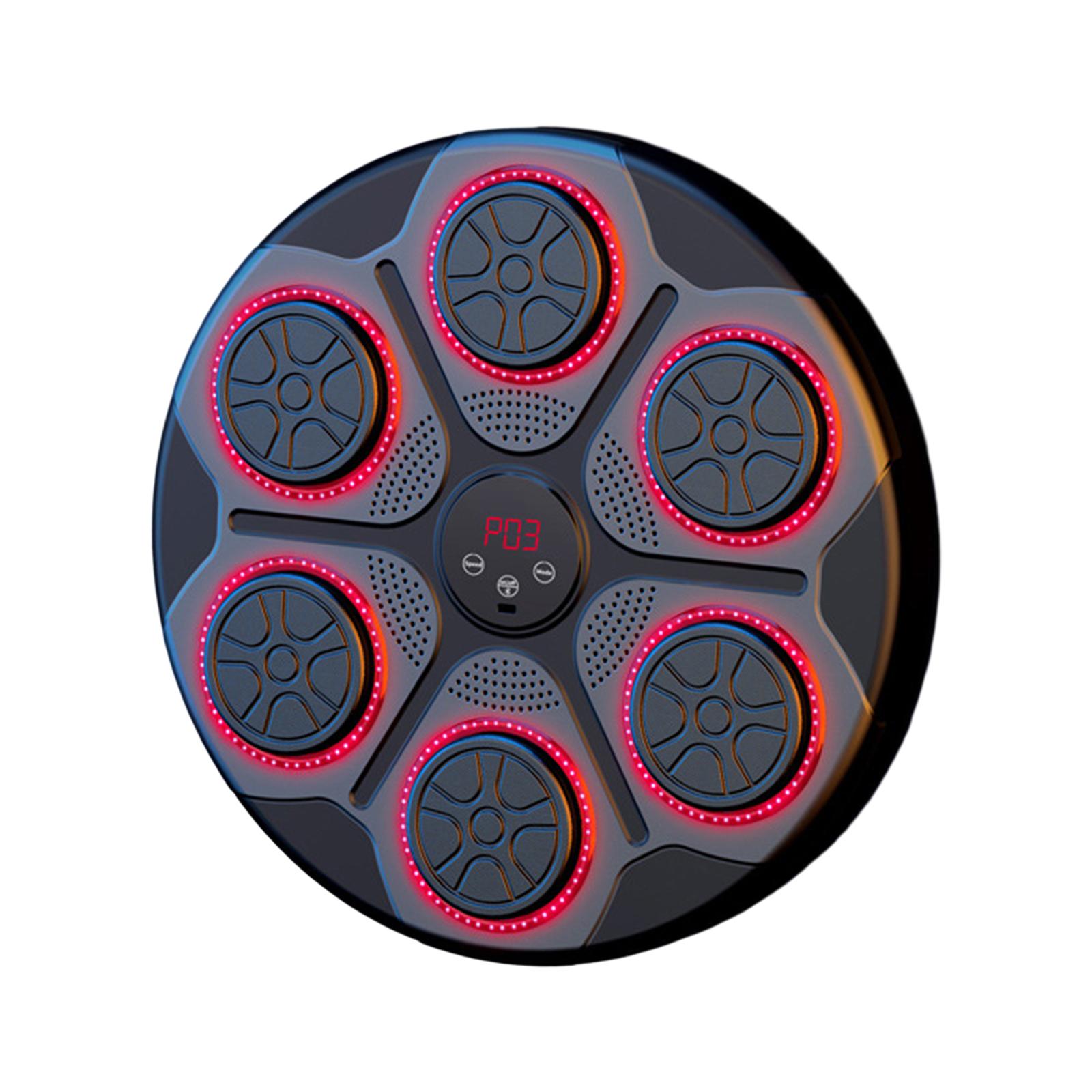 

Музыкальный боксерский тренажер для детей и взрослых, боксерское оборудование, умный боксерский тренажер, бытовой, регулируемый для занятий фитнесом, домашнего спортзала, спорта Red without Gloves