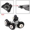 Bushing Pad ABS Black CNC Aluminum Alloy Motorcycle