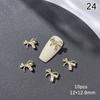 10Pcs Luxury Kawaii Bow Nail Art Charms 3D Alloy Bow Tie Jewelry Nail  Decoration Diy Accessories