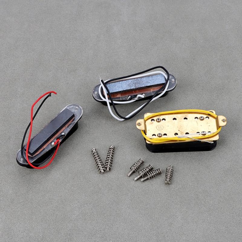 Electric Guitar Pickup Ceremic Magnet Neck Middle Bridge Single Coil Pickups & Screws Electric Guitar Parts Replacements