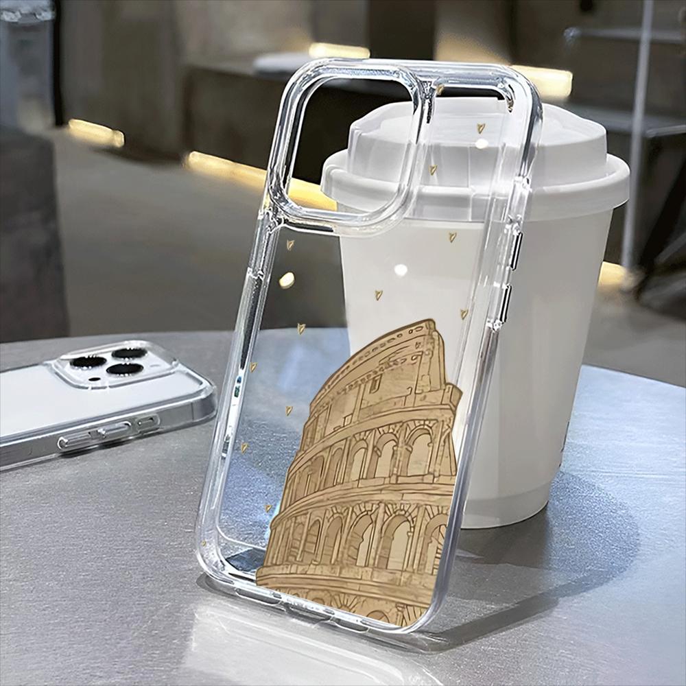 Musical Notes Clear Phone Case For IPhone 16 13 15 11 Pro 12 14 17 Pro Max 17 Air 15 Plus Shockproof Cover Silicone Soft Fundas
