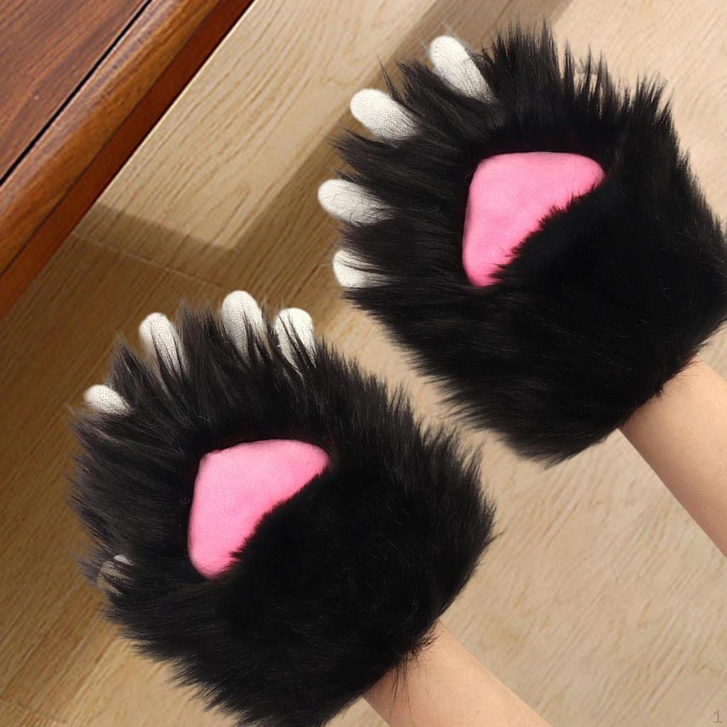 Gloves Cartoon Halloween Costume for Nightclub Festival Role Play Props