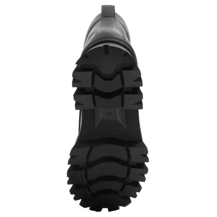 Zara Pu Lace-Up Lightweight Short Martin Boots Men Boots Black 12040420