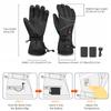USB Electric Heated Gloves with 3 Mode Warm Heated Gloves Motorcycle Thermal Touch Screen Waterproof Winter Heating Gloves
