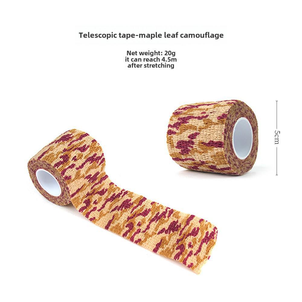 Bandă de camuflaj retractabilă autoadezivă pentru vânătoare, ciclism, mașini