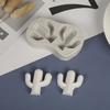 New Cactus Shaped Chocolate Molds Silicone Dessert Molds for Baking Cake Candy DIY  Christmas Kitchen Party Decoration Supplies