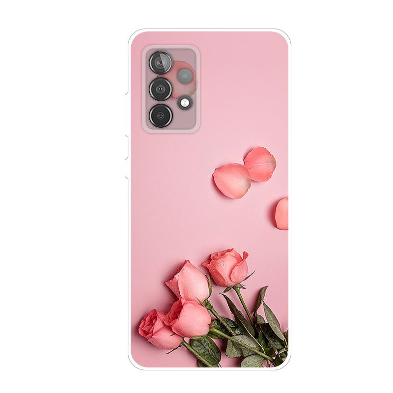 For Samsung Galaxy A52 5G Case Soft silicone TPU Back Cover For Samsung A52 5G 2021 Phone Cases A52 A 52 5G A526B Coque Shell