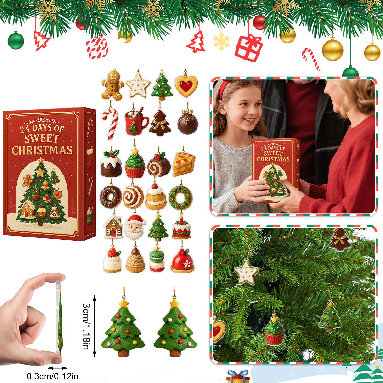 

Адвент-календарь содержит 24 подарка, милые фигурки кукольный адвент-календарь, календарь обратного отсчета с игрушками-сюрпризами, коллекционные фигурки в подарок для детей One Size