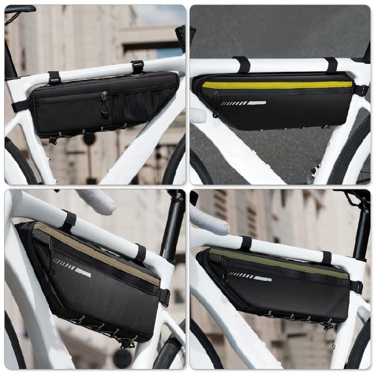 Large Capacity Bikes Front Frame Bag Waterproofs Bike Storage Pouch Cycling Front Saddles Bag Front Top Tube Under Bag