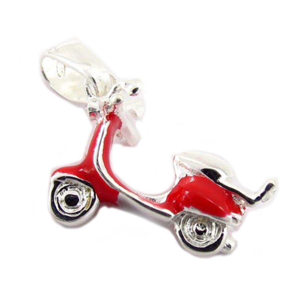 

Les Trésors De Lily [K5805] - Серебряный кулон «Скутер»