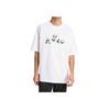 adidas Měkké Pohodlné Prodyšné Volné Tričko s Krátkým Rukávem Unisex Topy Bílé JZ3275