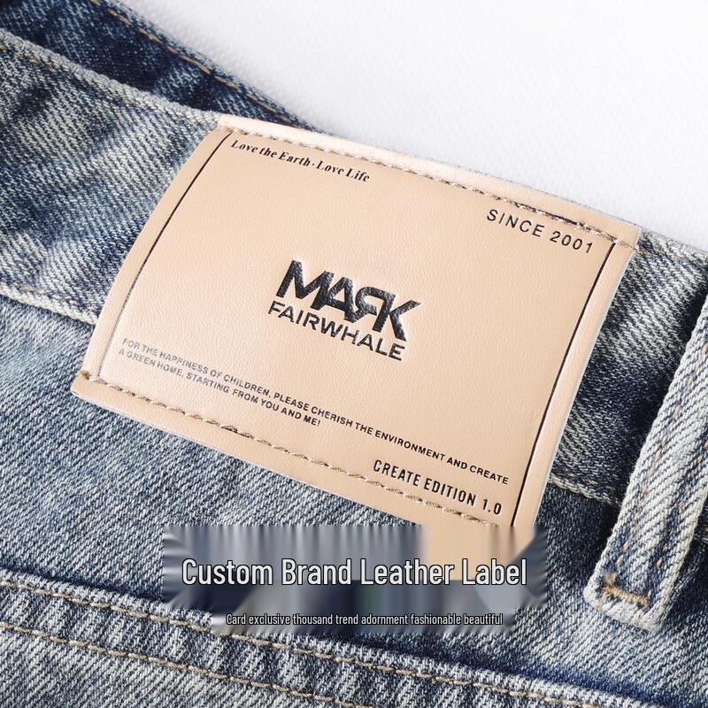 Mark Fairwhale Men's Elastic Straight-Leg Jeans