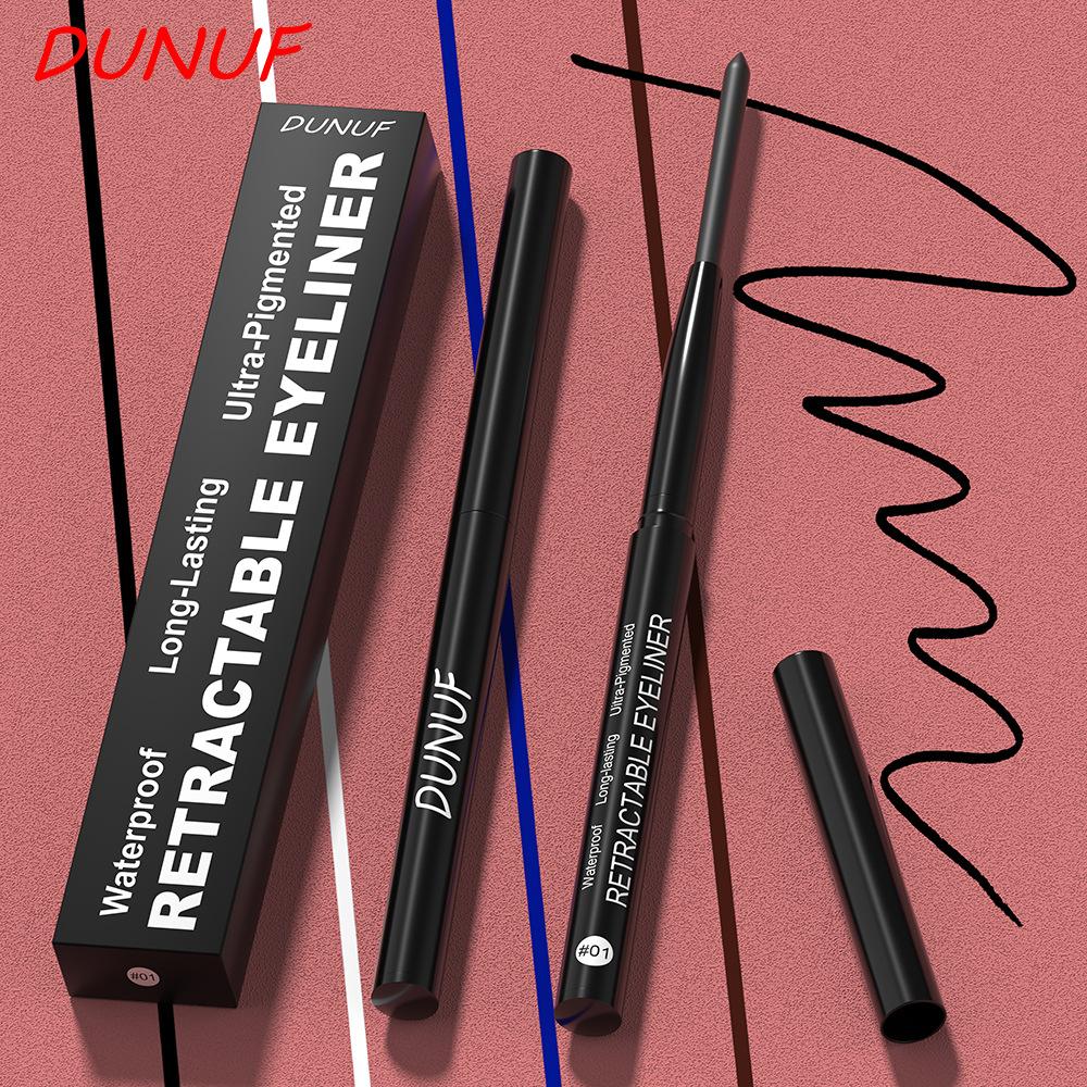 1 delineador de ojos negro resistente al agua, de larga duración y resistente a las manchas, ideal para principiantes. Regalo de maquillaje de ojos.