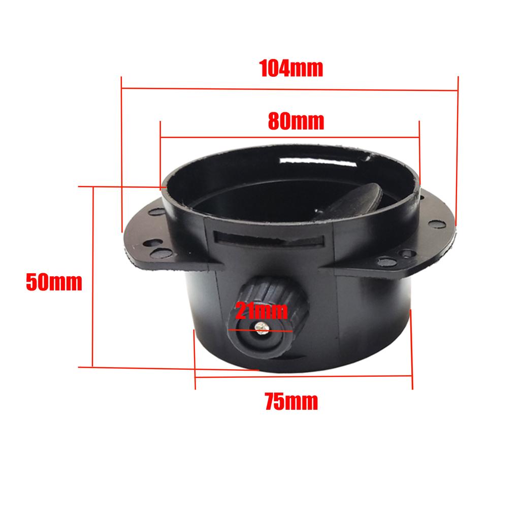 42mm/60mm/75mm Car Heater Air Vent Ducting Connector Closable Open Regulatin Y / T / L Branch For Webasto Diesel Parking Heater